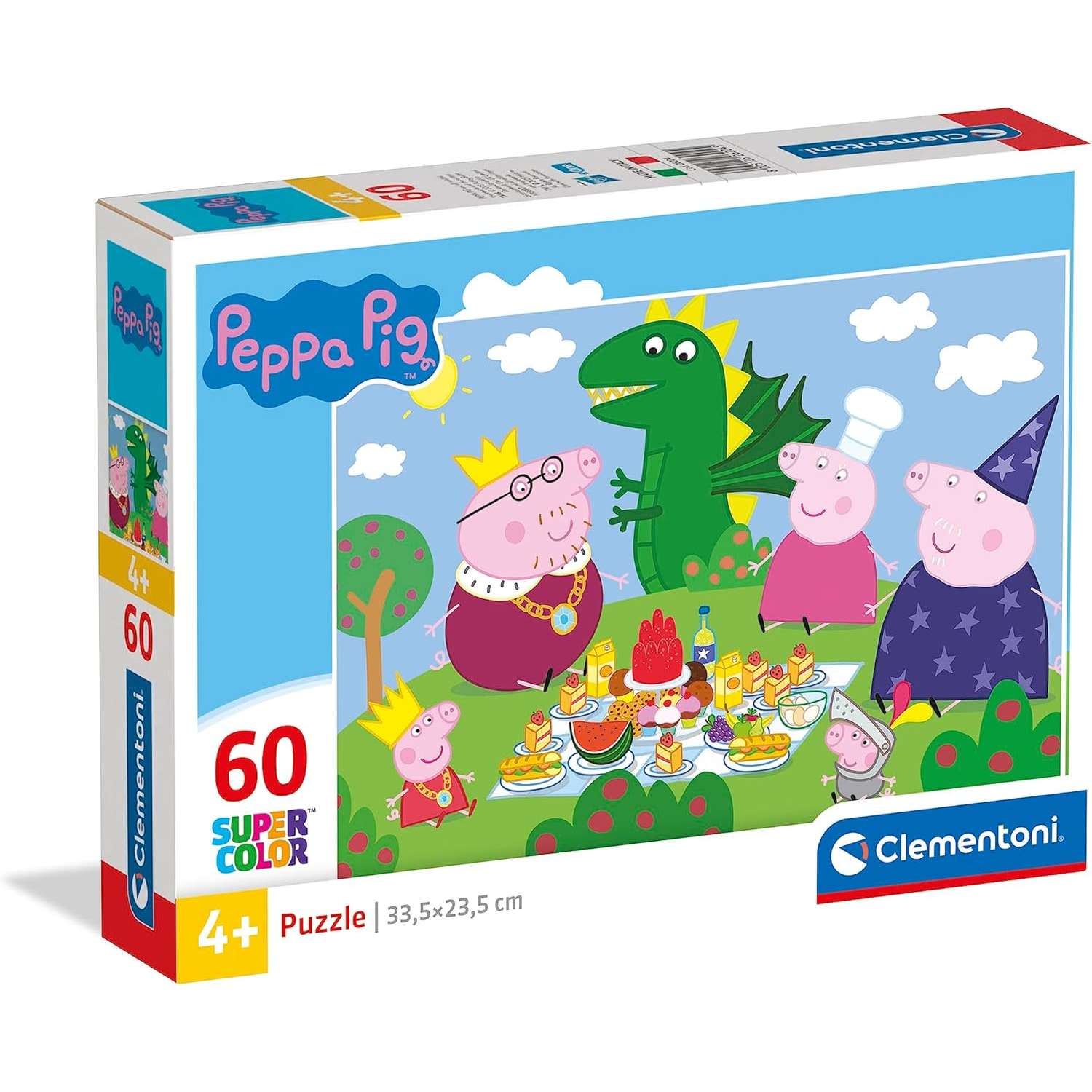 Clementoni Supercolor Puzzle 60 pz Peppa Pig - immagine 2