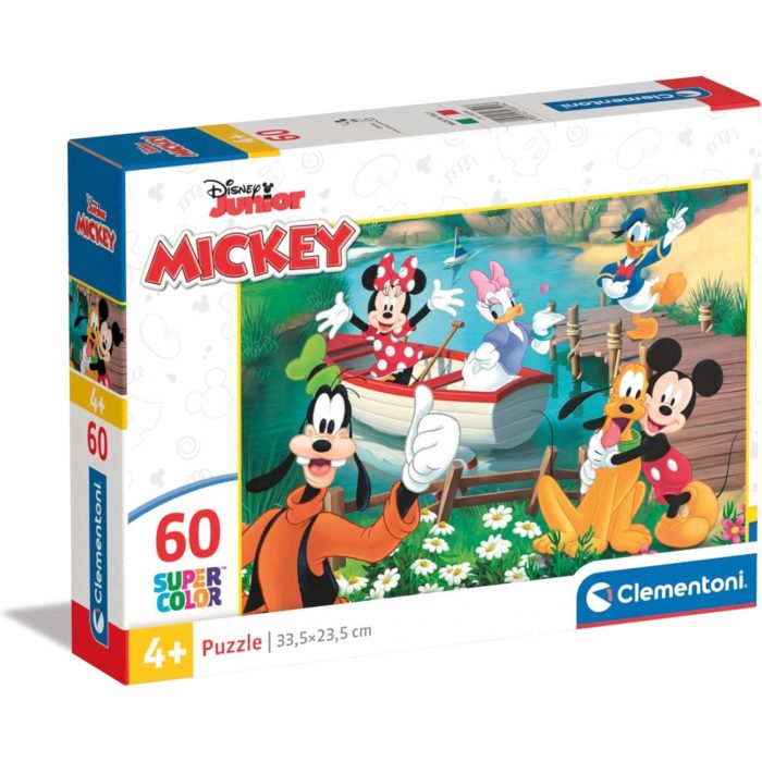 Clementoni Supercolor Puzzle 60 pz Mickey - immagine 2