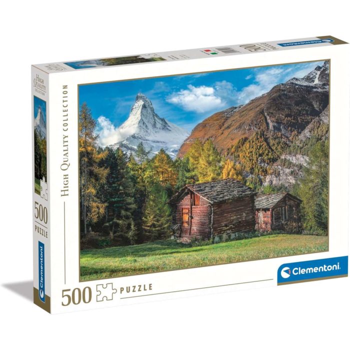Clementoni Puzzle 500 pezzi Charming Matterhorn - immagine 2