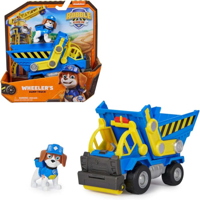 Paw Patrol Rubble e crew Veicolo da lavoro di Whee