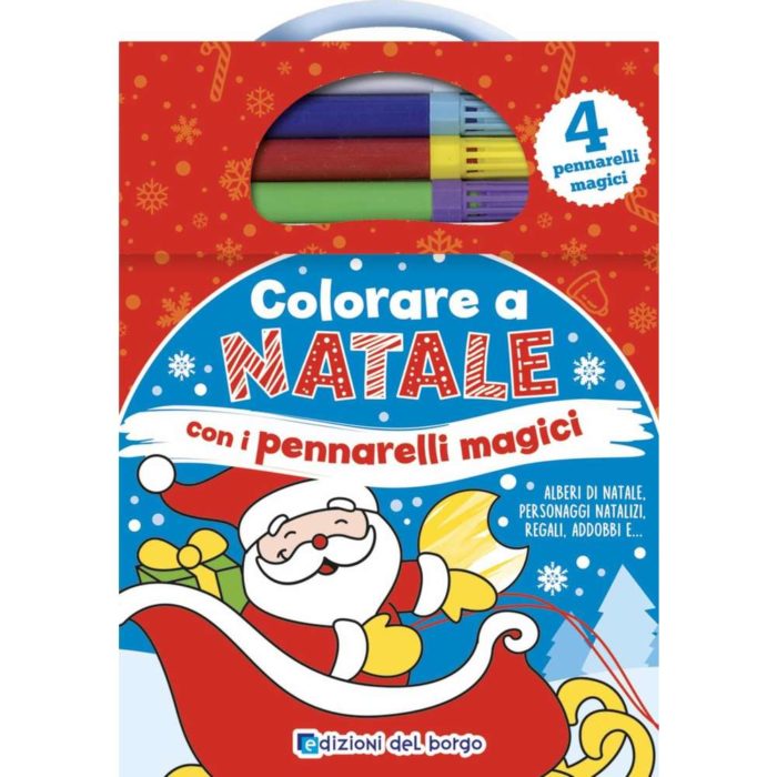 Colorare a Natale con i pennarelli magici