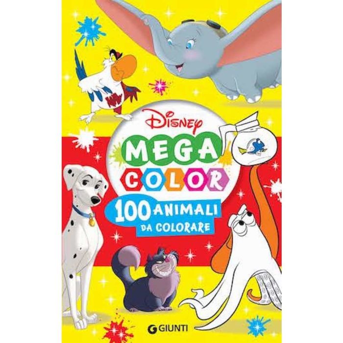 Disney Megacolor 100 Animali da colorare