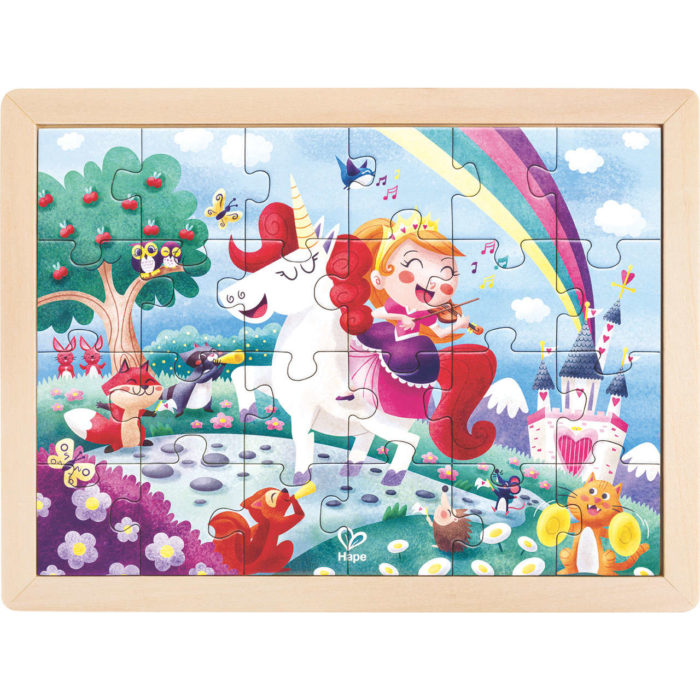 Hape Puzzle Unicorni e amici