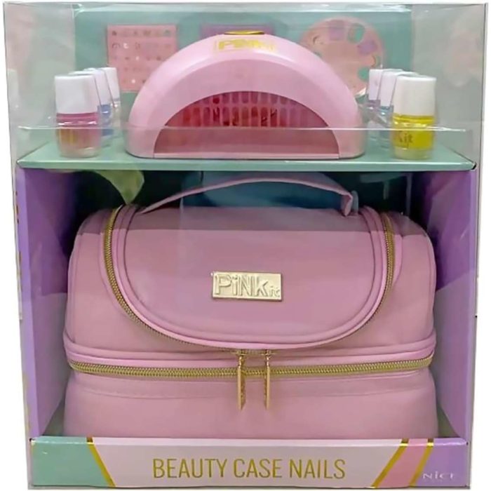 Nice Pink it Beauty Case Nails