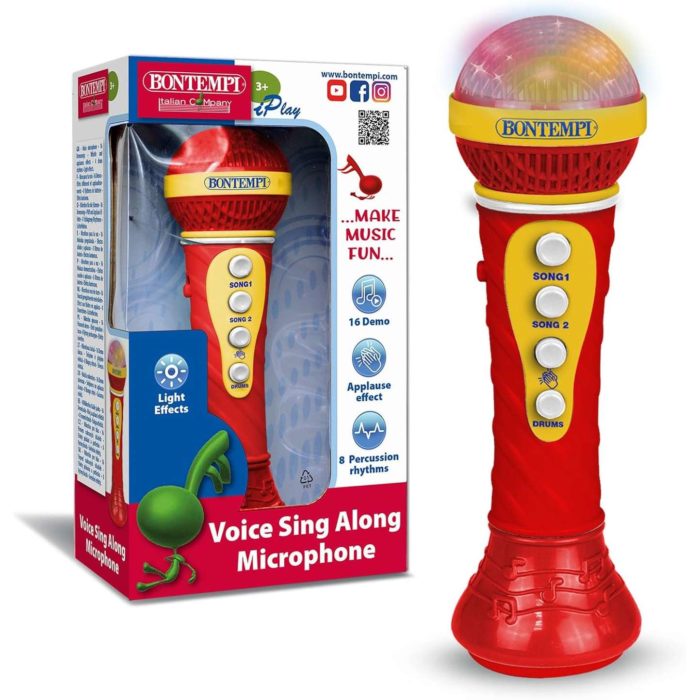 Bontempi Microfono Karaoke con effetti luminosi - immagine 2