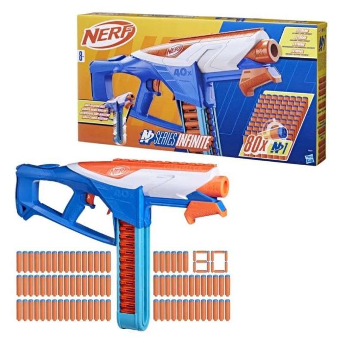 Nerf N-Series Infinite di Hasbro Nerf 80 colpi.