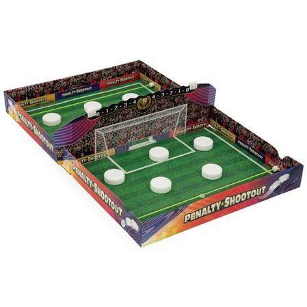 Grandi Giochi – Tira Rigori, Gioco Da Tavolo Da Calcio, Con Porta, Pedine Ed Elastico, Per 2 Giocatori, Dagli 8 Anni