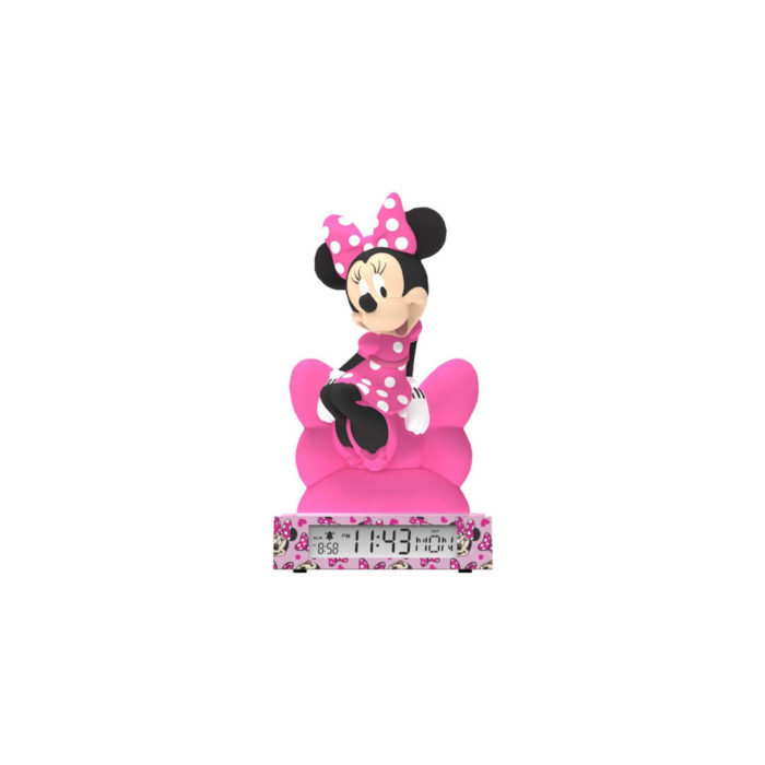 Lampada e sveglia Minnie 3D