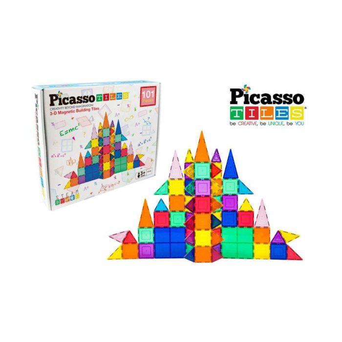 Costruzioni Magnetiche Picasso Tiles 101 pezzi - immagine 2
