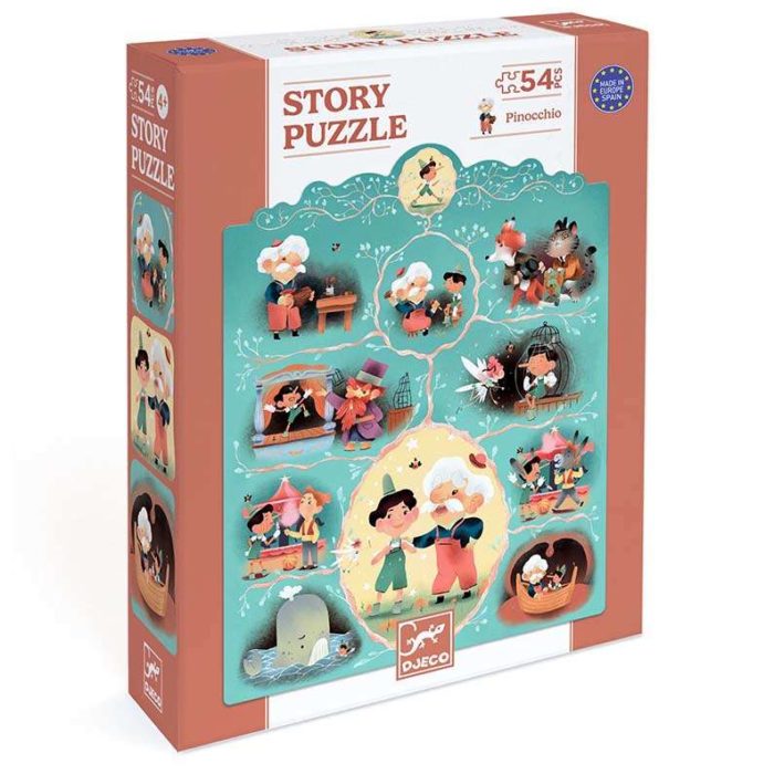 Djeco Story Puzzle Pinocchio
