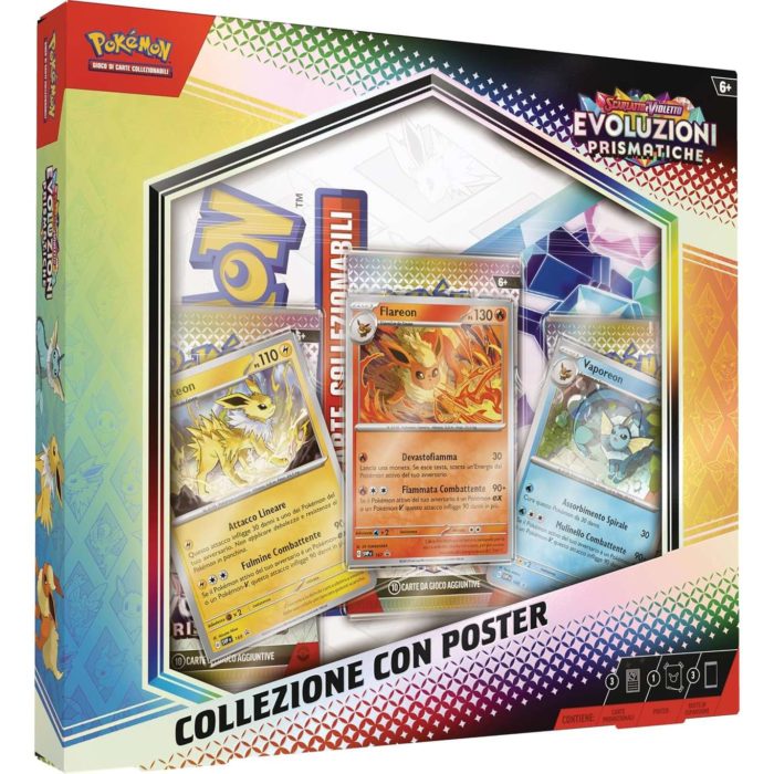 Evoluzioni Prismatiche Collezione con poster.