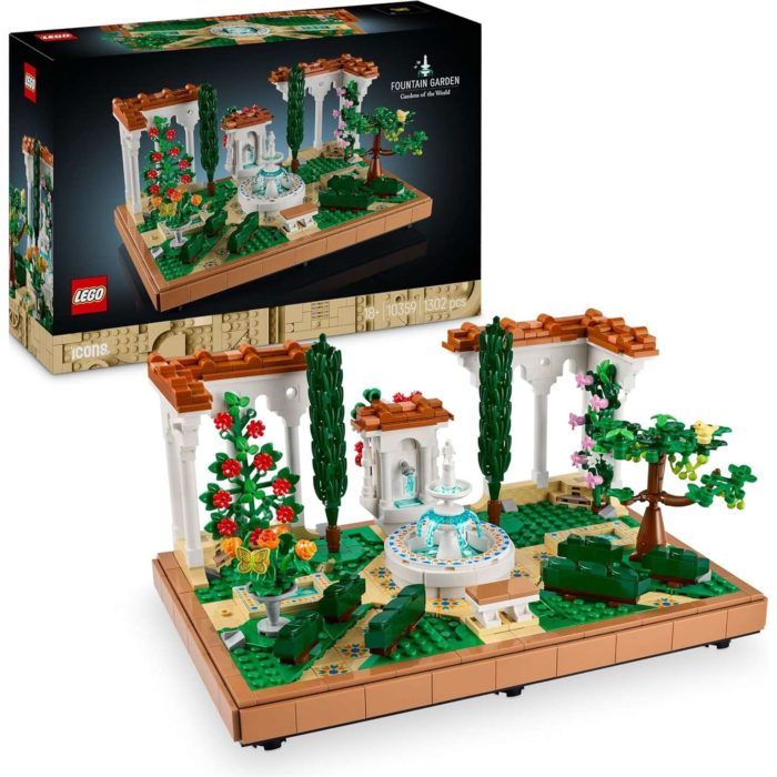 10359 Lego Icons Il Giardino della Fontana.