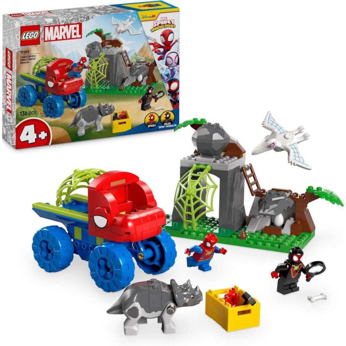 11199 Lego Marvel Salvataggio su Dino-Ruspa.