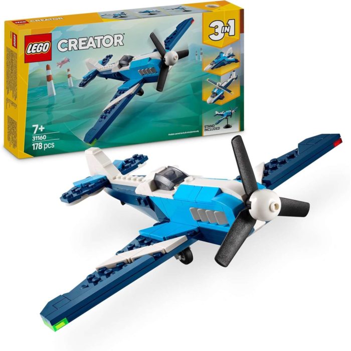 31160 Lego Creator 3 in 1  Aereo da Competizione.