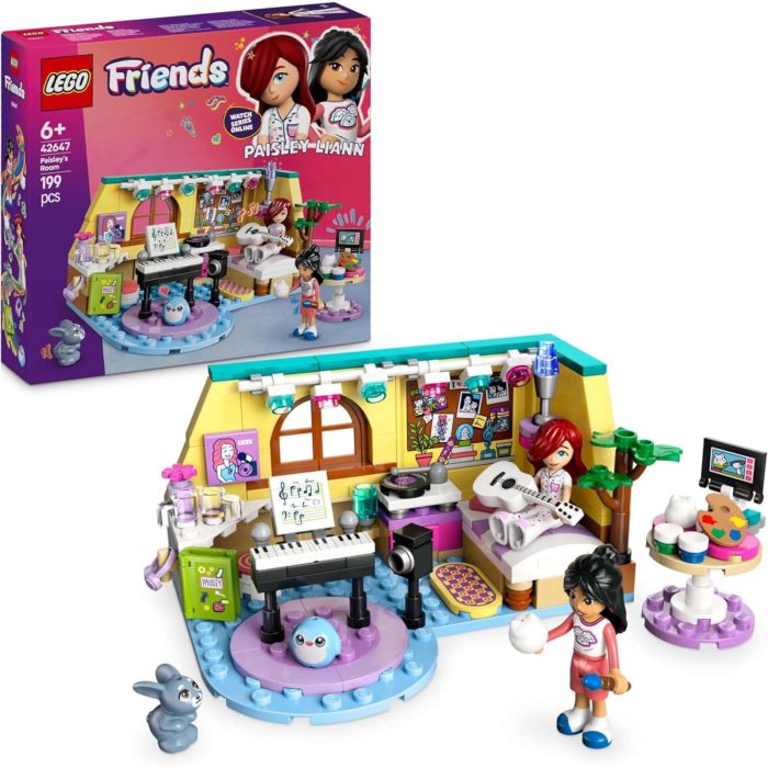 42647 Lego Friends La Cameretta di Paisley.