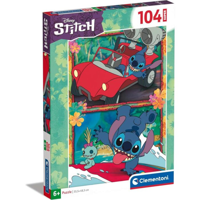 Puzzle Supercolor - Disney Stitch - 104 Pezzi.