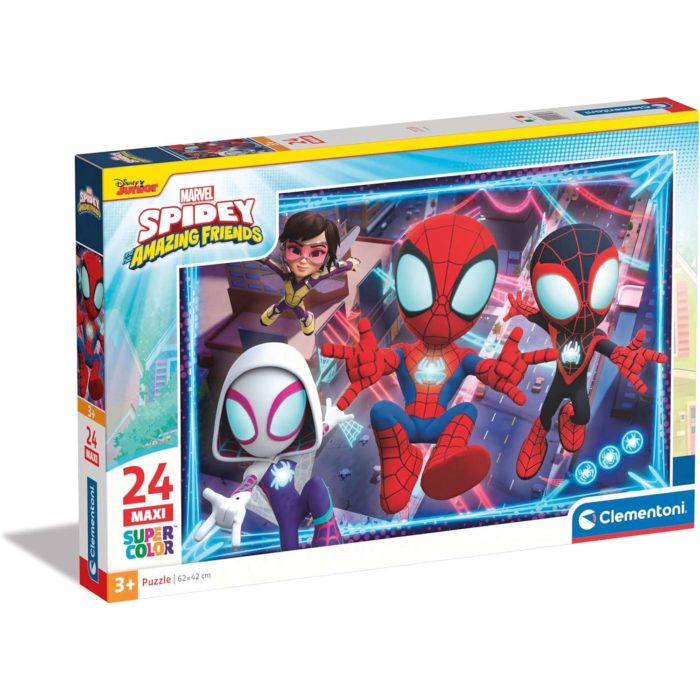 Clementoni Puzzle Spidey e i suoi amici 24 pezzi - immagine 2