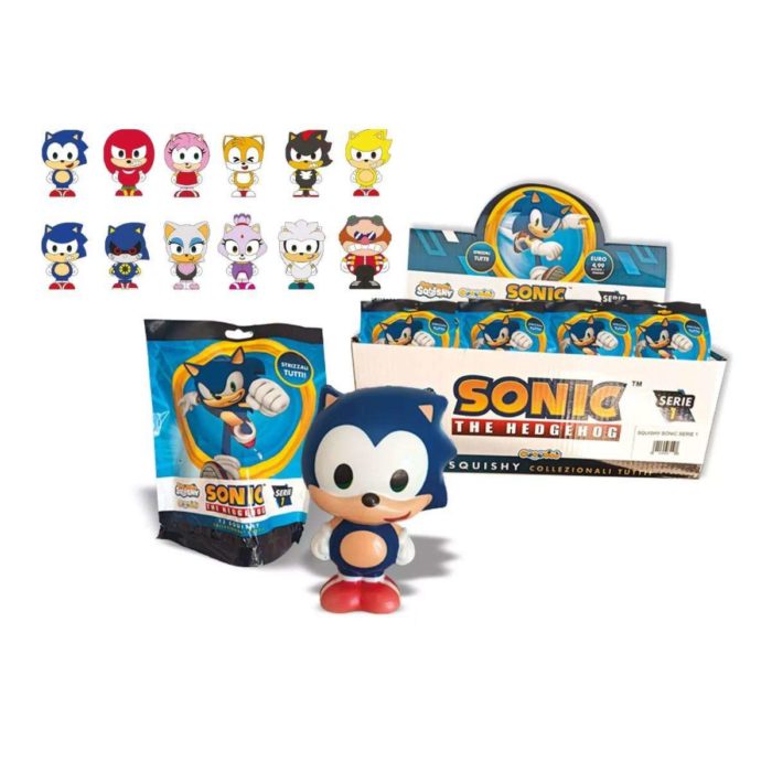 Sonic squishy assortiti serie 2