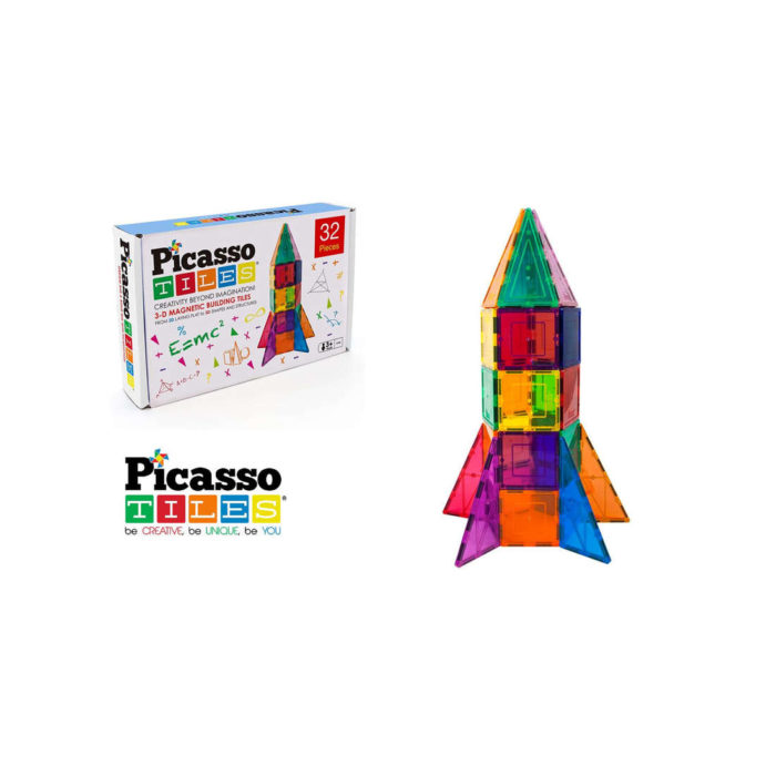 Picasso Tiles Costruzioni Magnetiche 32 pezzi