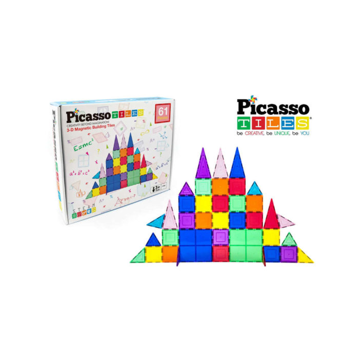 Picasso Tiles Costruzioni magnetiche 61 pezzi