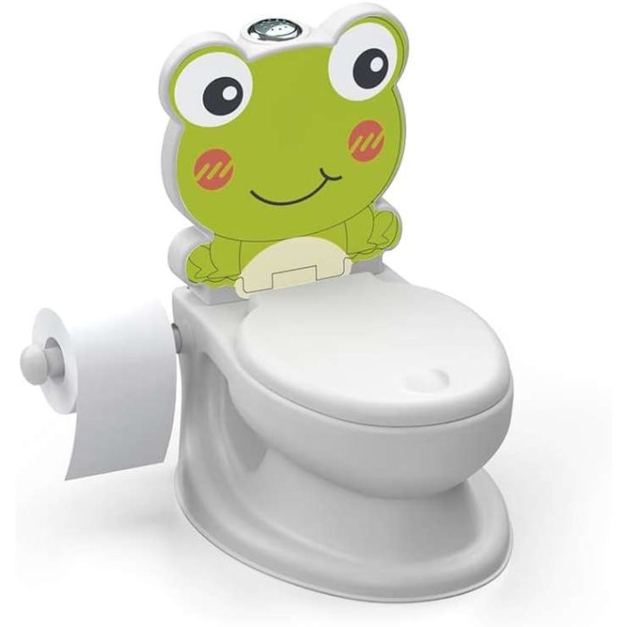 Prima toilette ranocchio con suono