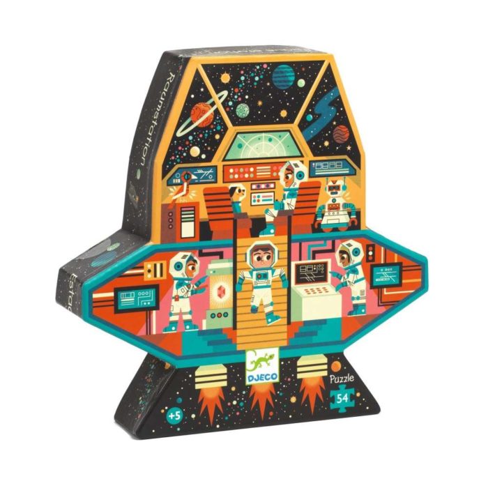 Djeco Puzzle Stazione Spaziale 54 pezzi