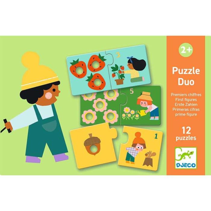 Djeco Puzzle Duo primi conteggi
