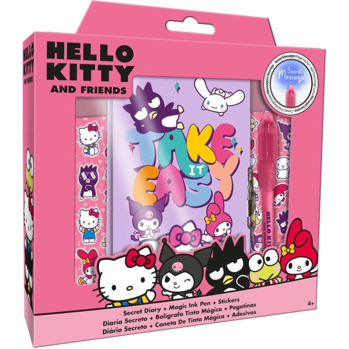 Hello Kitty Diario secreto con penna magica
