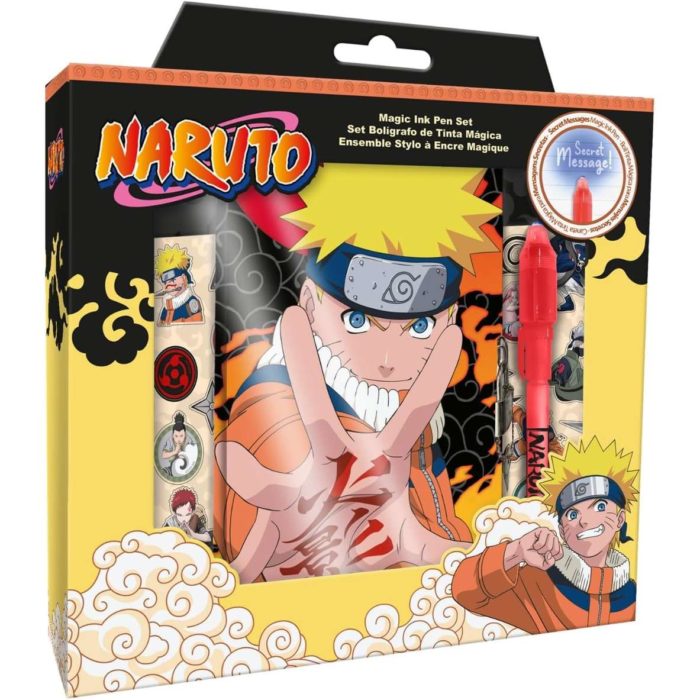 Naruto Diario secreto con penna magica