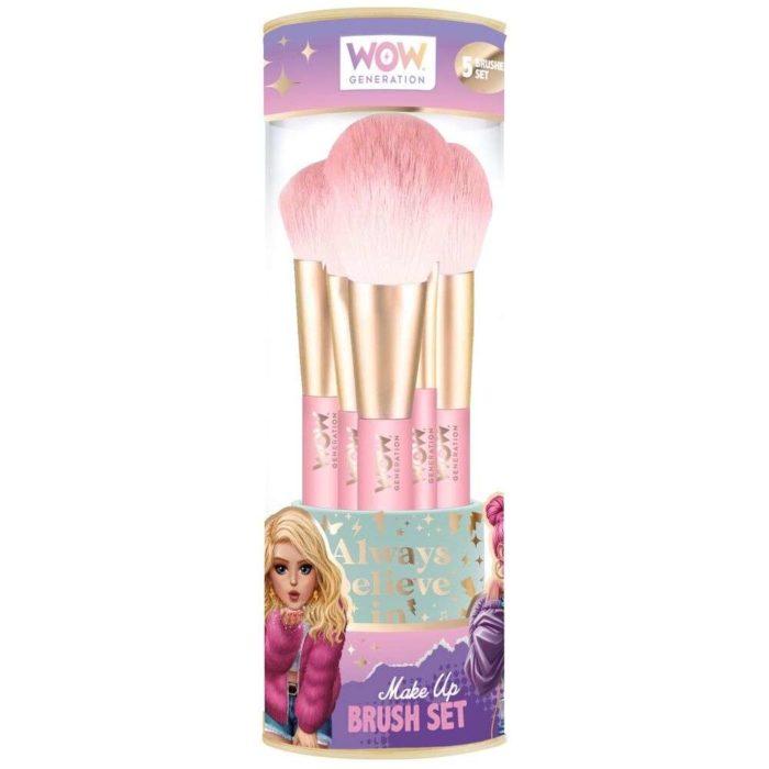Wow Distribution Set 5 Brushes Makeup