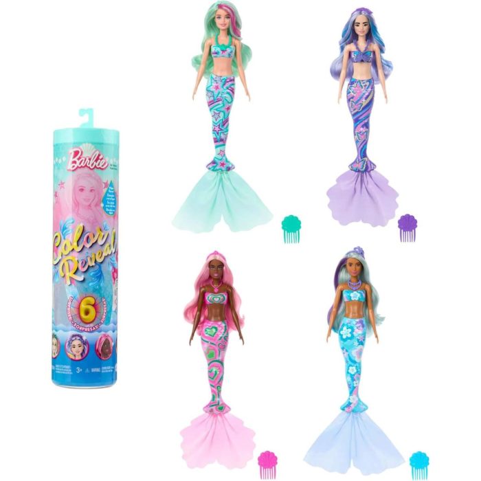 Barbie Color Reveal serie Sirene assortite - immagine 2