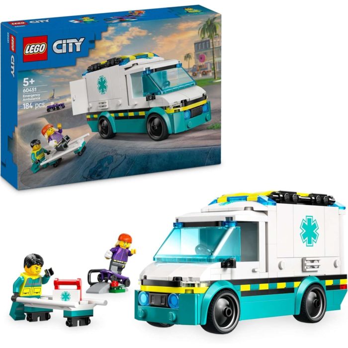 60451 Lego City Ambulanza di Emergenza. - immagine 2