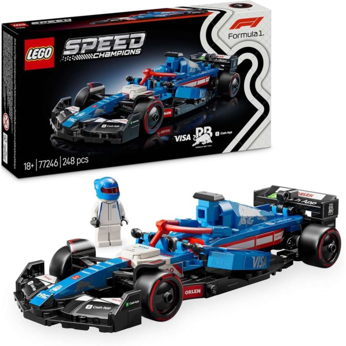 77146 Lego Speed Auto da Corsa F1 Visa Cash App RB - immagine 2