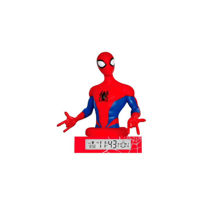 Lampada e sveglia 3D Spiderman - immagine 2