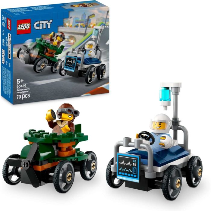 60459 Lego City Pack Aereo Contro Letto d’Ospedale - immagine 2