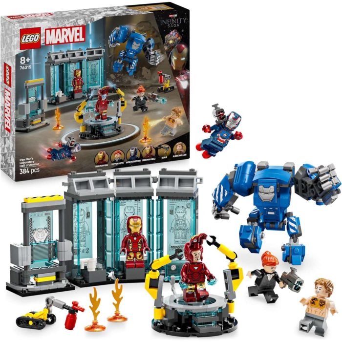76315 Lego Marvel Laboratorio di Iron Man: Sala de - immagine 2