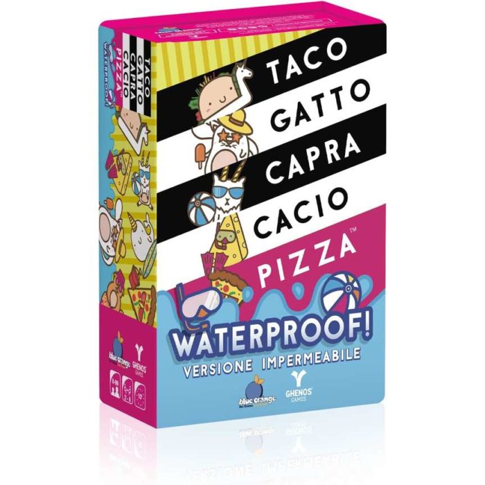 Taco Gatto Capra Cacio Pizza Waterproof