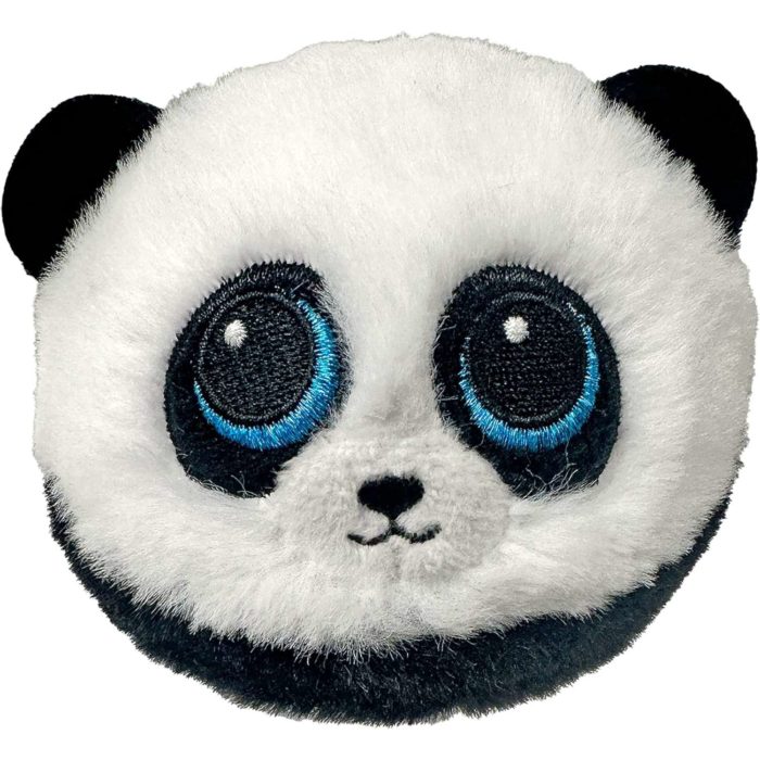 Ty Checkers Panda peluche morbidi che rimbalzano. - immagine 2