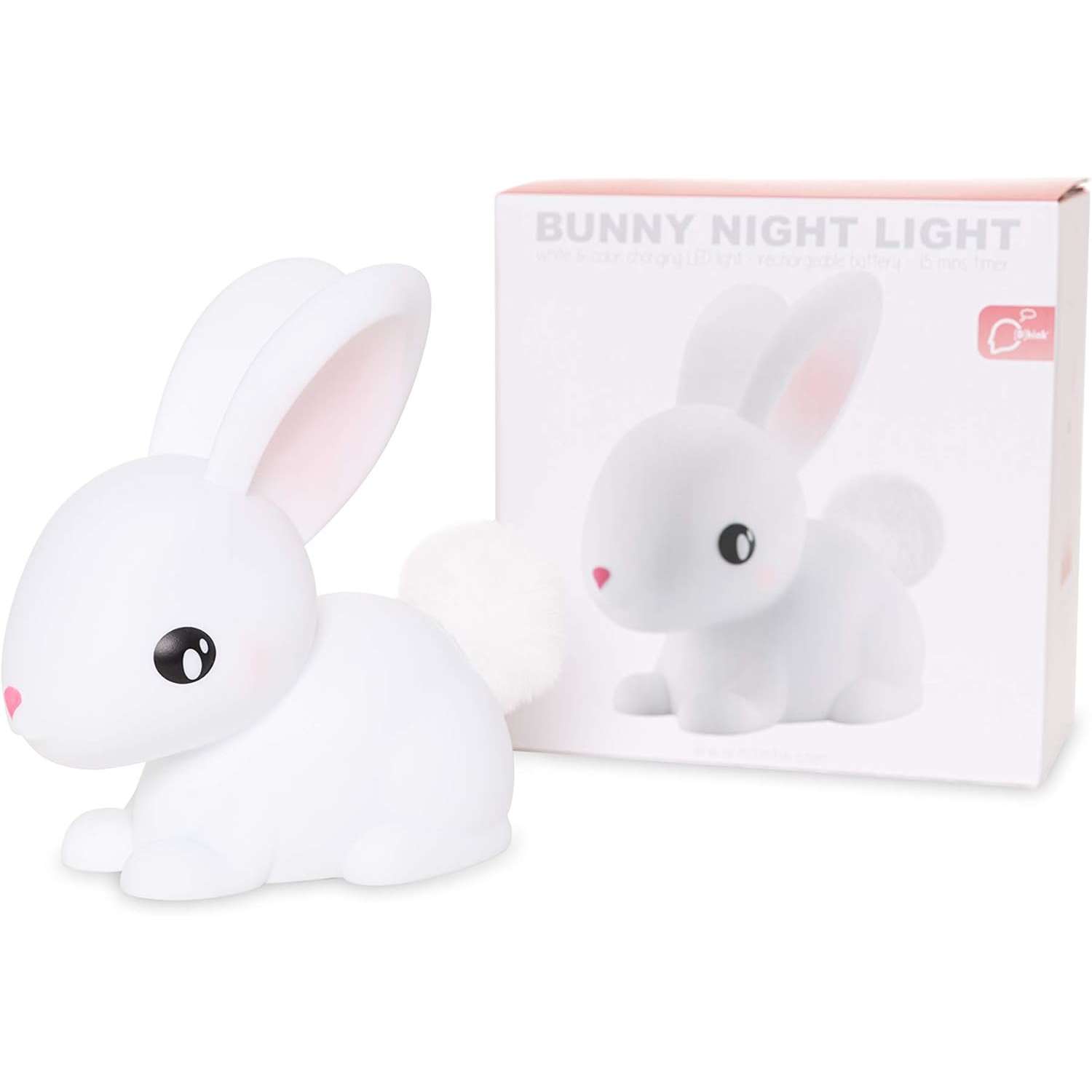 Luce notturna a Led ricaricabile Coniglio - immagine 2