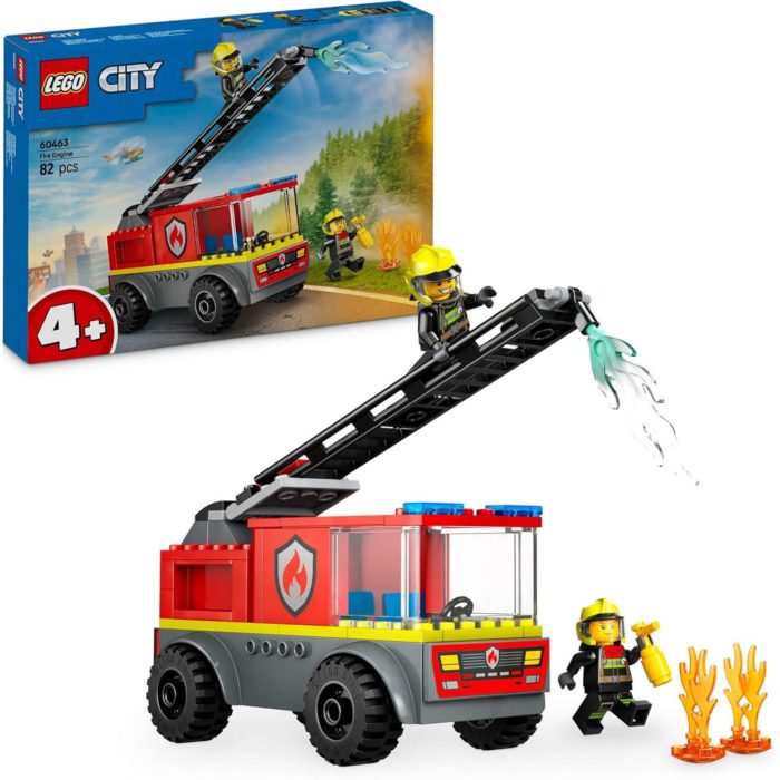 60463 Lego City Pompieri Autopompa con Scala. - immagine 2