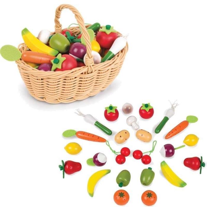 Janod Cestino 24 frutti e verdure miste