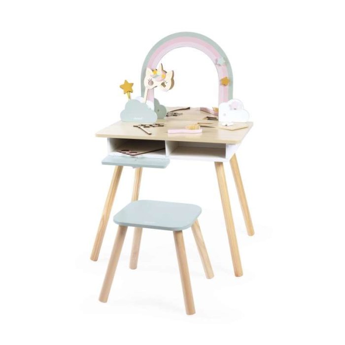 Janod Tavolo da trucco Unicorno
