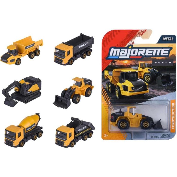 Majorette Volvo Construction Assortiti