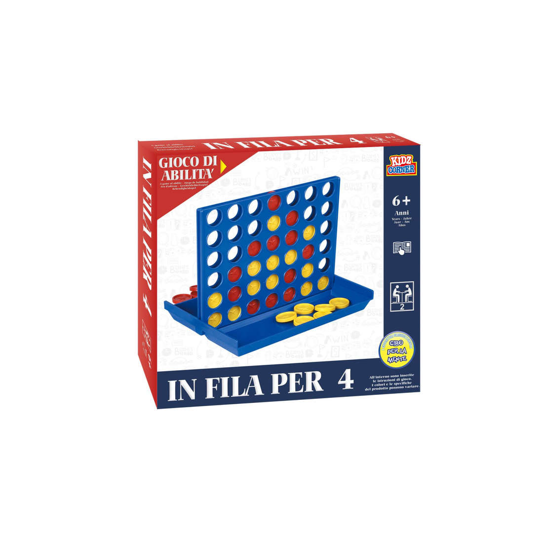 In Fila per 4 gioco di abilita