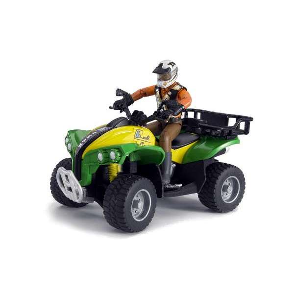 Bruder bworld Quad con Personaggio.