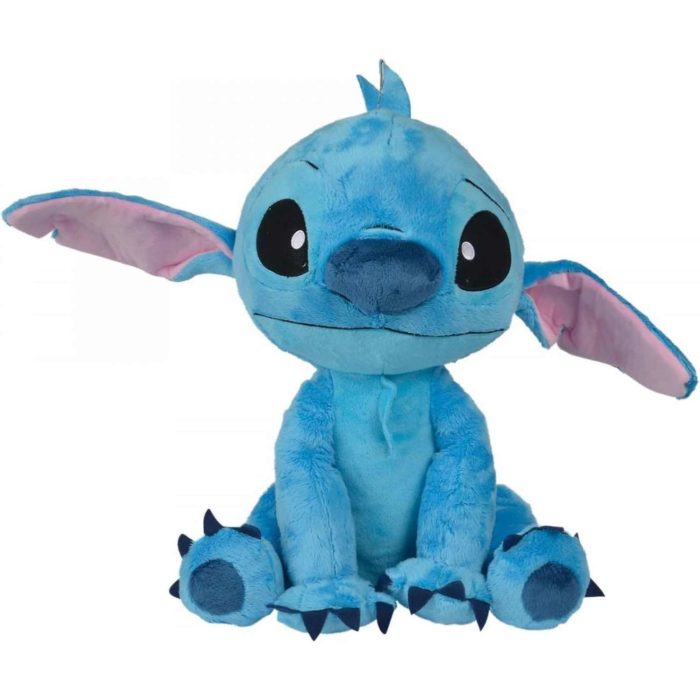 Morbido Peluche Disney Stitch seduto da cm 50.