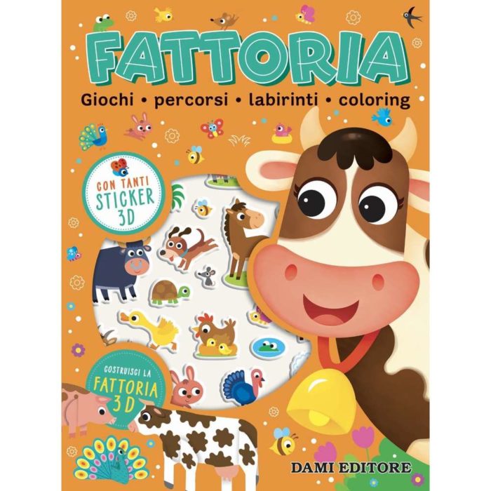 Dami Editori Fattoria con adesivi.