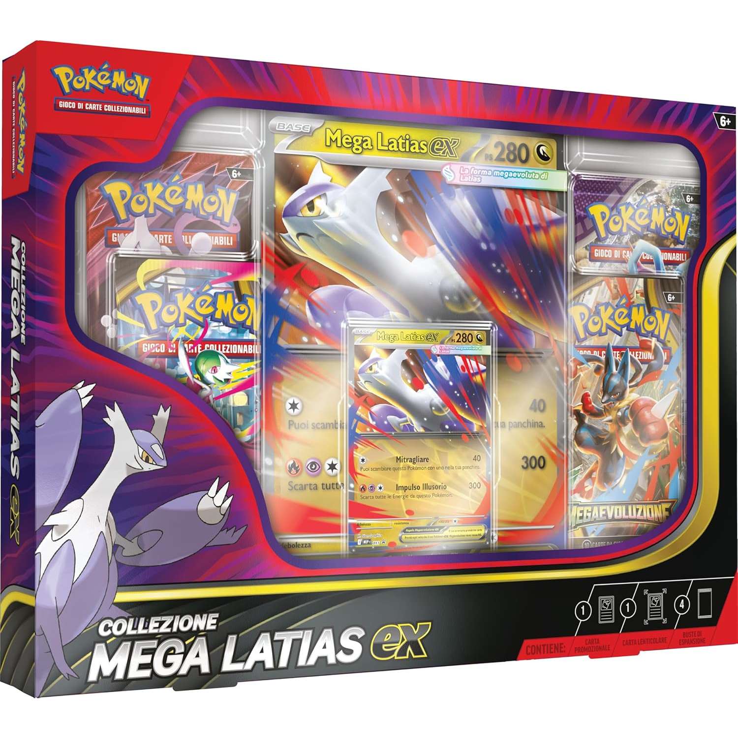 Pokemon Collezione Mega Latias EX