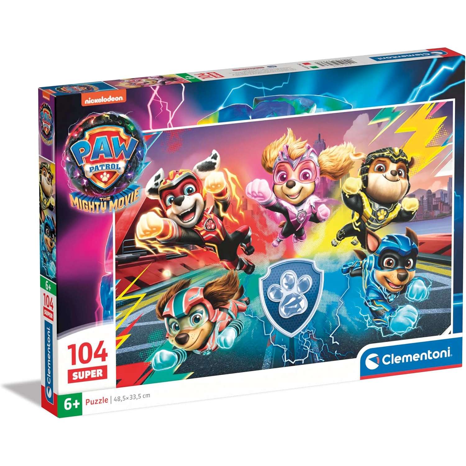 Puzzle - Paw Patrol The Mighty Movie - 104 Pezzi. - immagine 2