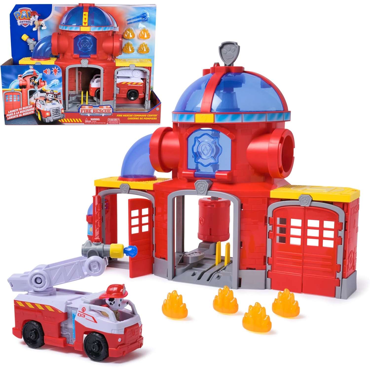 Paw PatrolFire Rescue Stazione Pompieri
